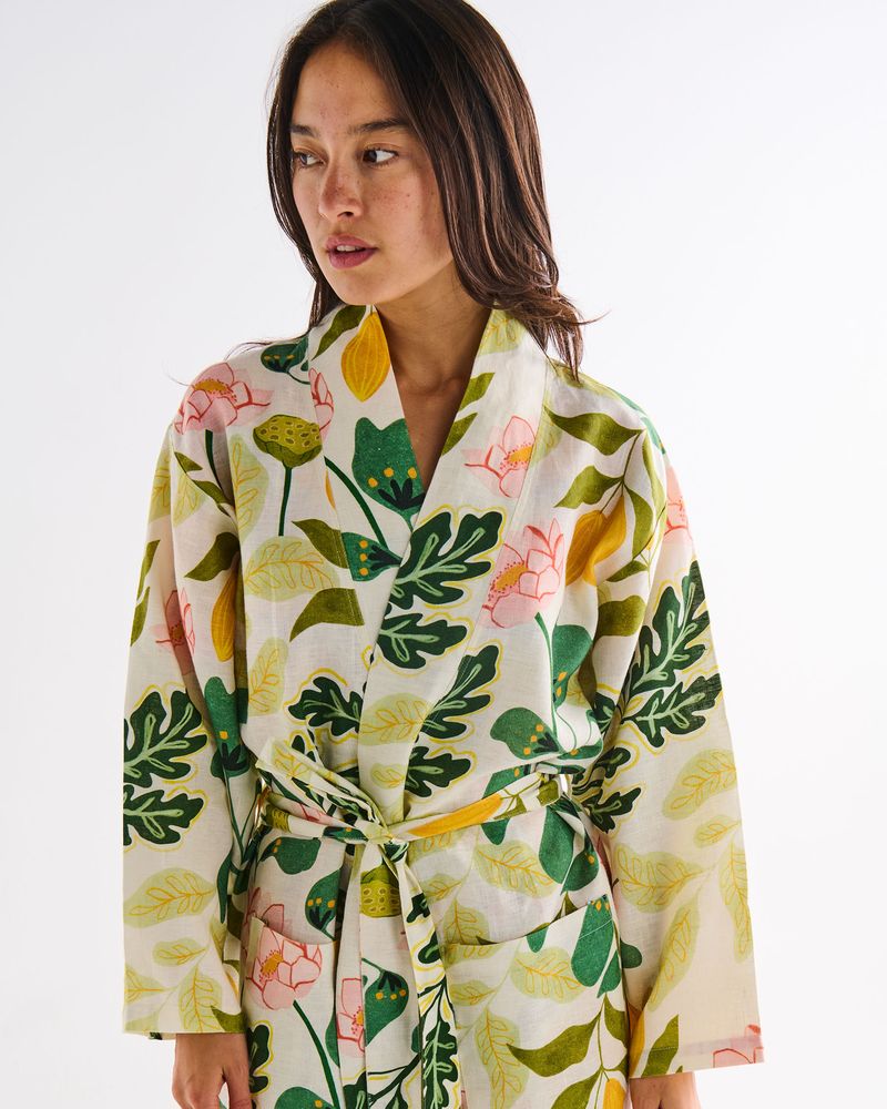 Wander Linen Robe | Kip & Co