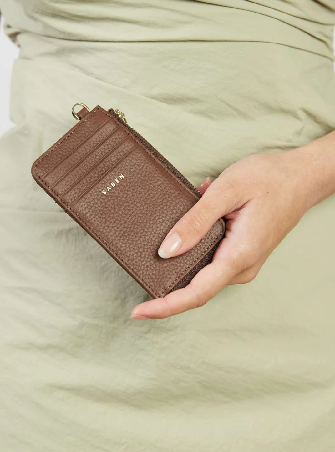 Winona Card Holder Umber | Saben