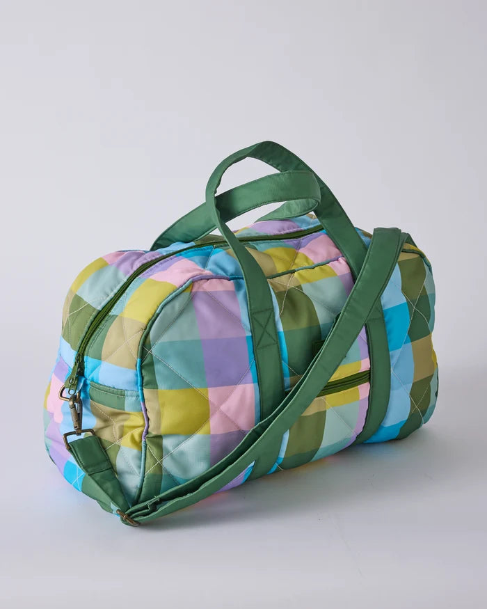 Sorbet Tartan Duffle Bag | Kip & Co