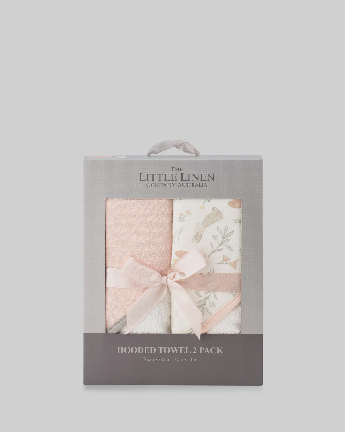 Hooded Towel 2PK - Harvest Bunny | The Little Linen Company