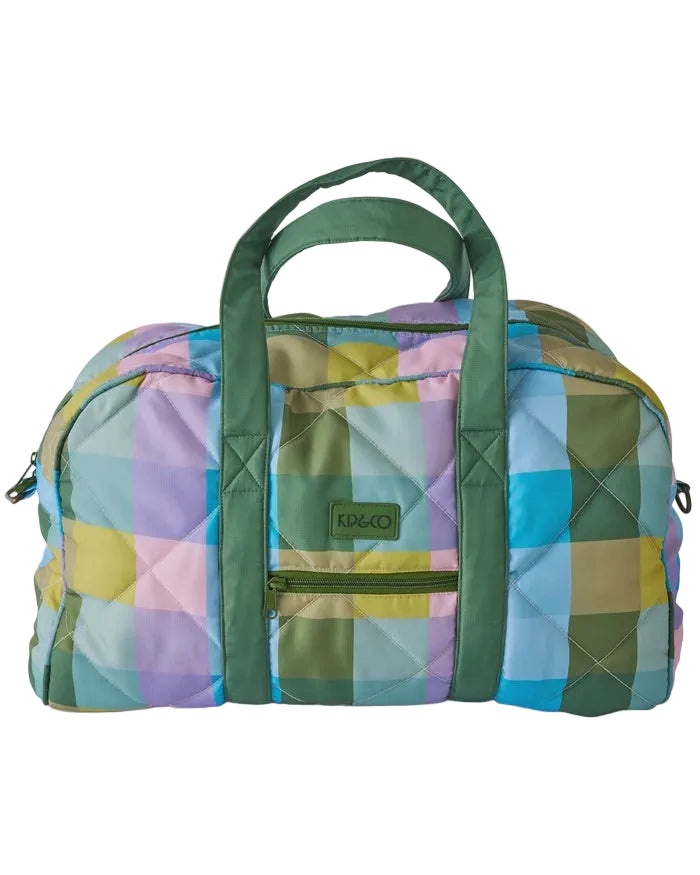 Sorbet Tartan Duffle Bag | Kip & Co