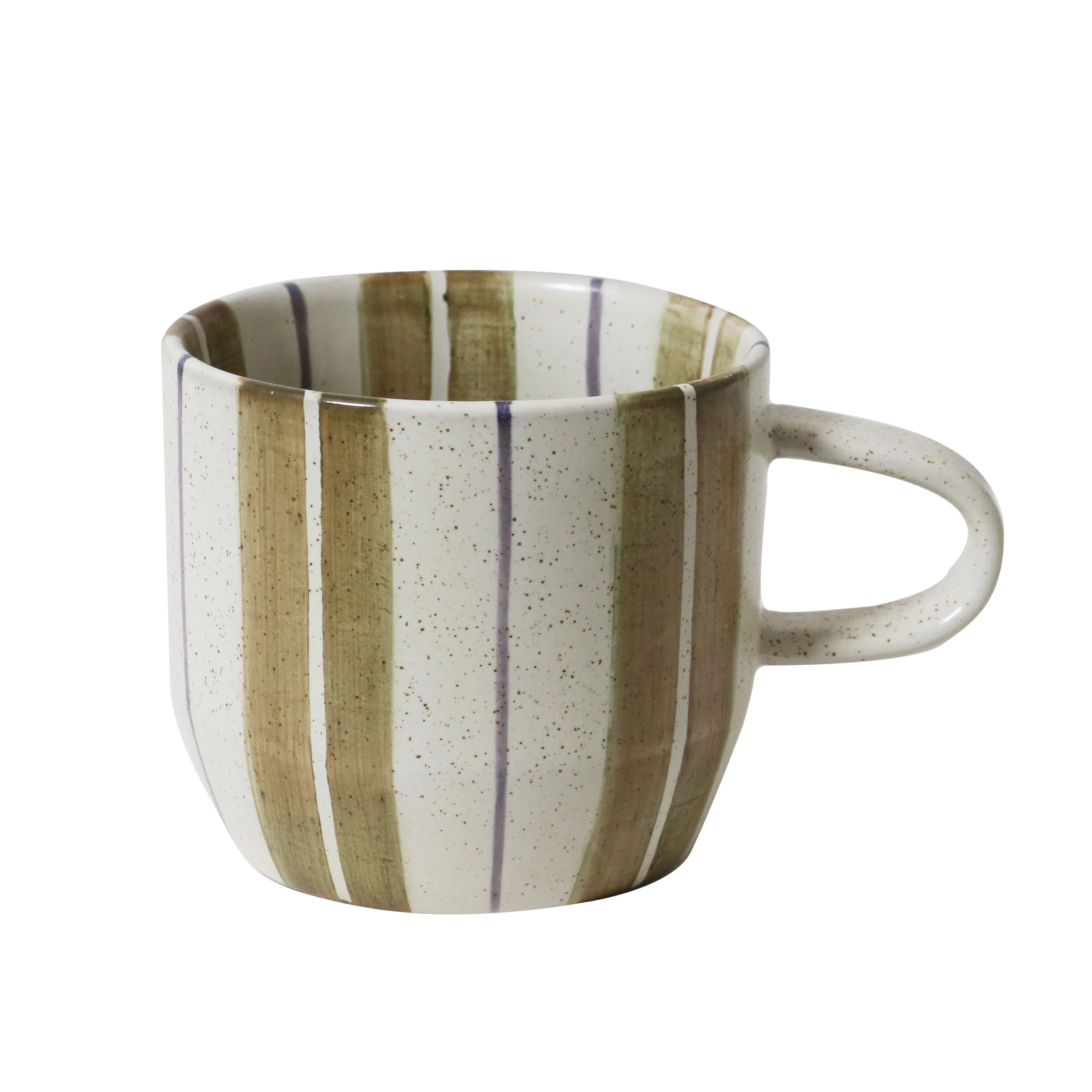 Olive Stripe Mug / Cat's Pyjamas | Robert Gordon