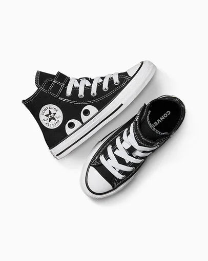 KID CT EYES EASY-ON HI BLK  BLK | Converse