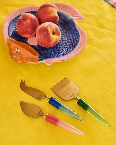 Bejewelled Cheese Knife Set  | Kip & Co