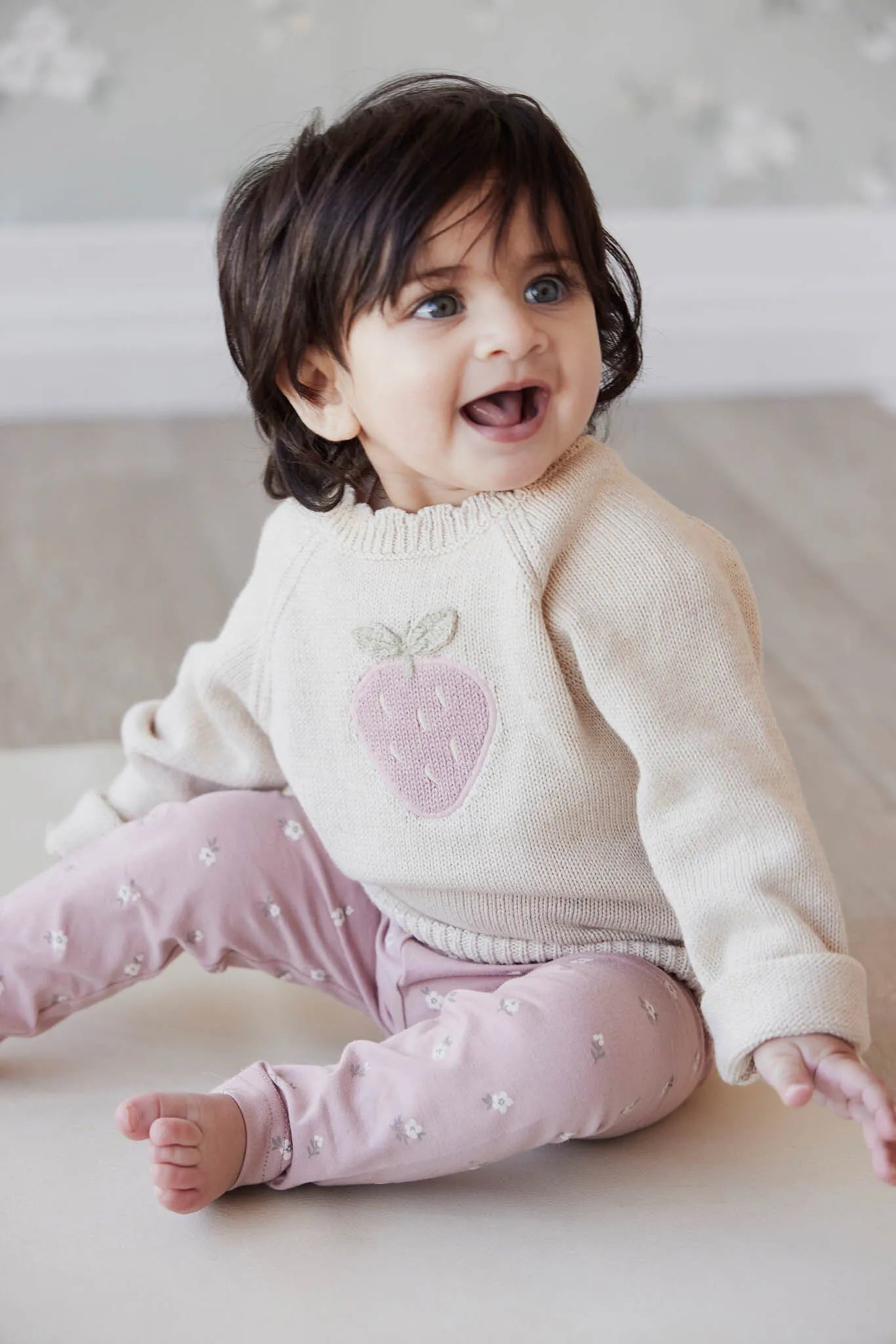 Sofia Jumper - Light Oatmeal Marle | Jamie Kay