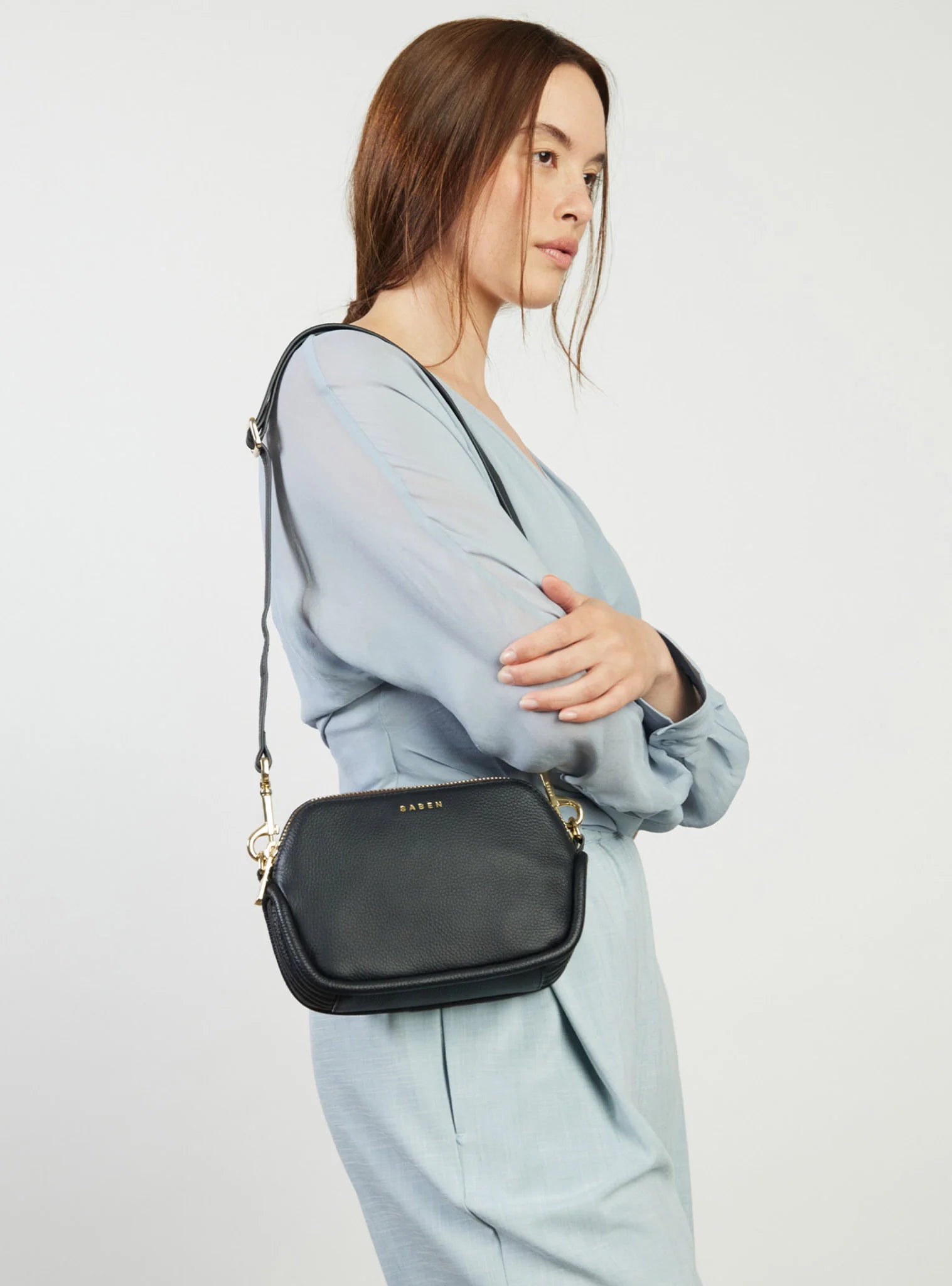 Odile Crossbody - Black | Saben