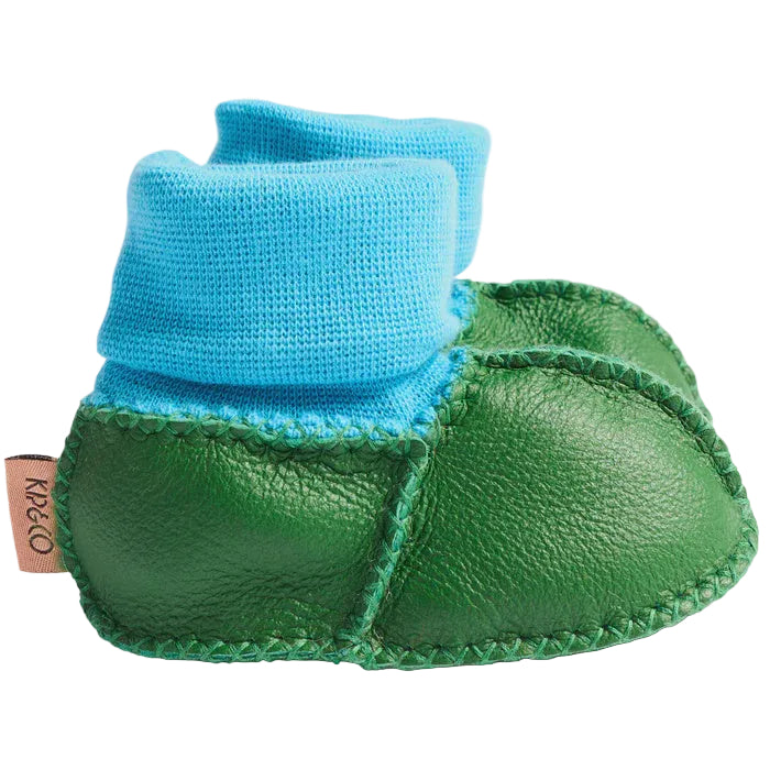 Green Baby Booties | Kip & Co