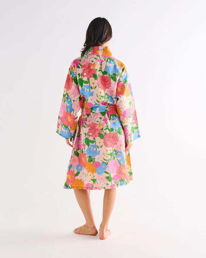 Follow The Sun Linen Robe | Kip & Co
