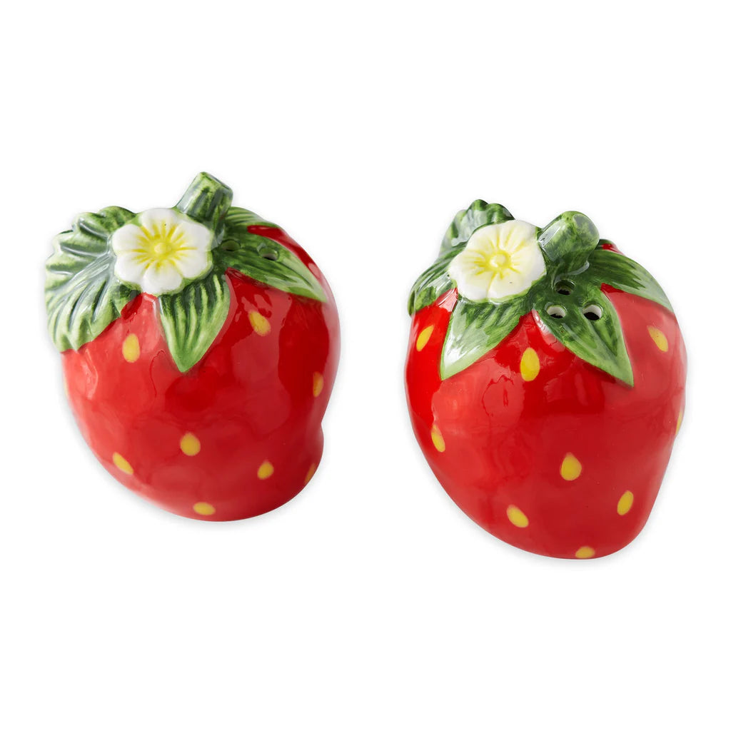 Strawberries Salt and Pepper Shaker Set | Design Imports
