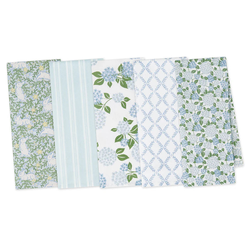 Hydrangea Garden Assorted Dishtowels | Design Imports