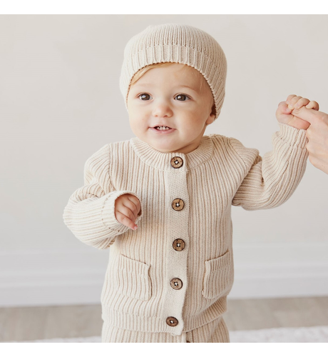 Jesse Cardigan - Oatmeal Marle | Jamie Kay