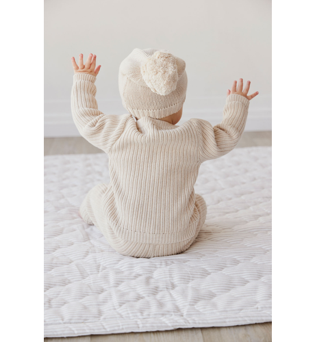 Jesse Cardigan - Oatmeal Marle | Jamie Kay