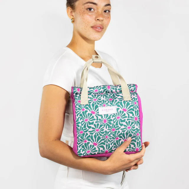 Lunch Bag - Abstract Flowers | Kind Bag