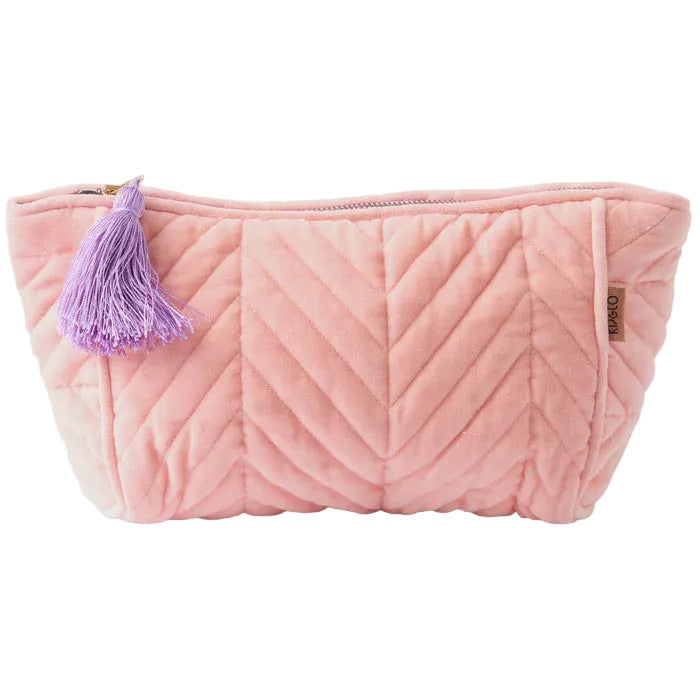 Sherbet Velvet Toiletry Bag | Kip & Co