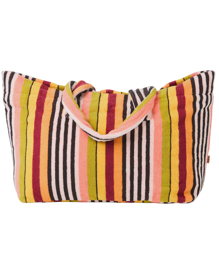 Casablanca Stripe Terry Oversized Beach Bag  |  Kip & Co