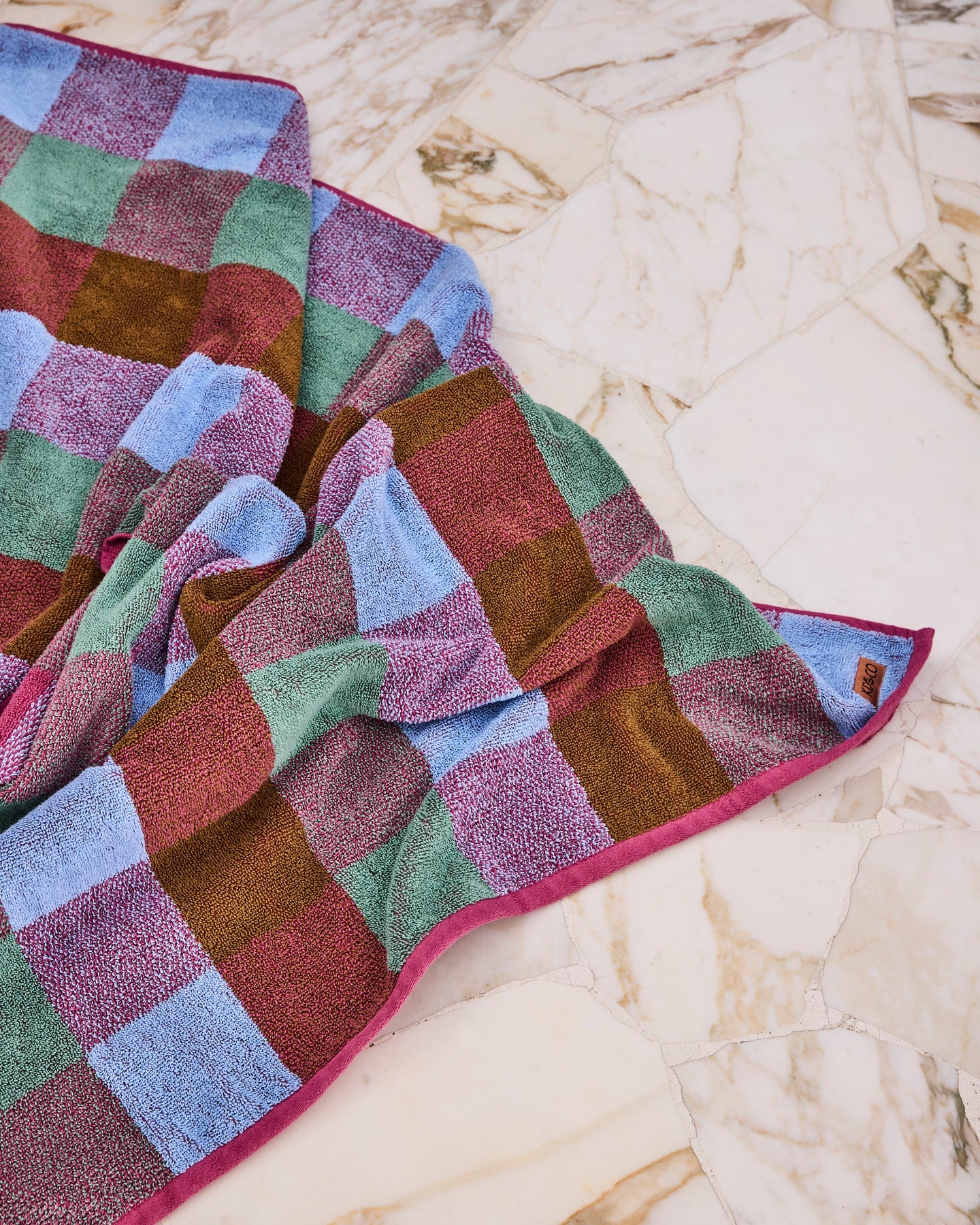 Bondi Tartan Terry Bath Towel | Kip & Co