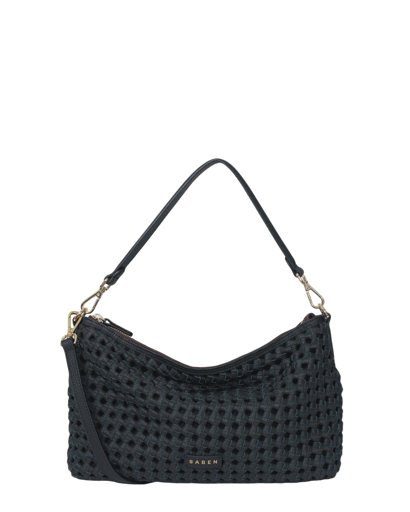 Claudia Crossbody Black Braid | Saben