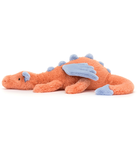 Persimmon Snow Dragon Large 15x28x51cm | Jellycat