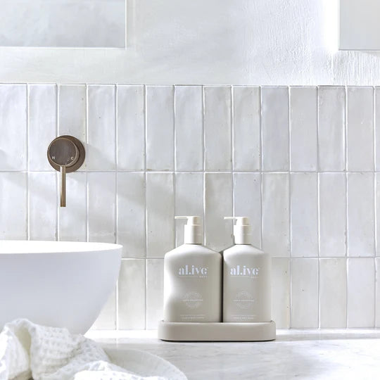 Wash & Lotion Duo - Sea Cotton & Coconut | Al.ive