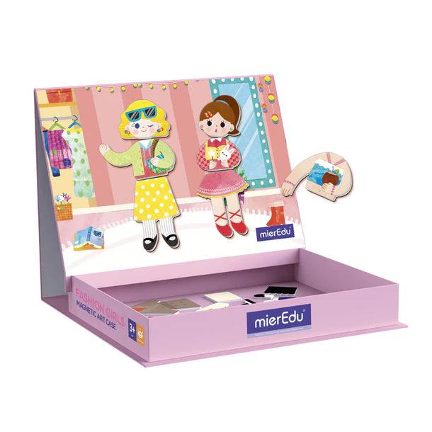 Magnetic Art Case || Fashion Girls |  Mieredu