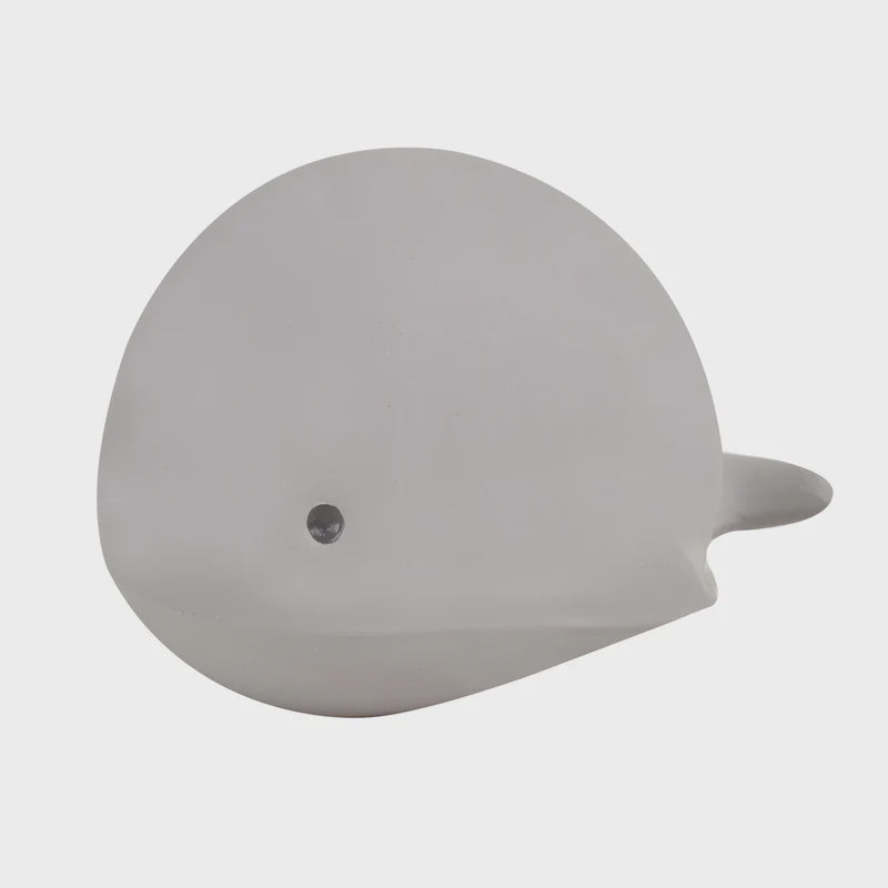 Whale Organic Natural Rubber Rattle, Teether & Bath Toy | Tikiri