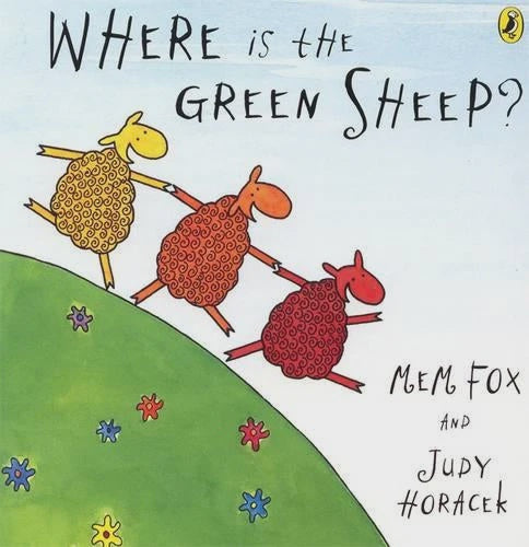 Where is The Green Sheep? Board Book | Mem Fox