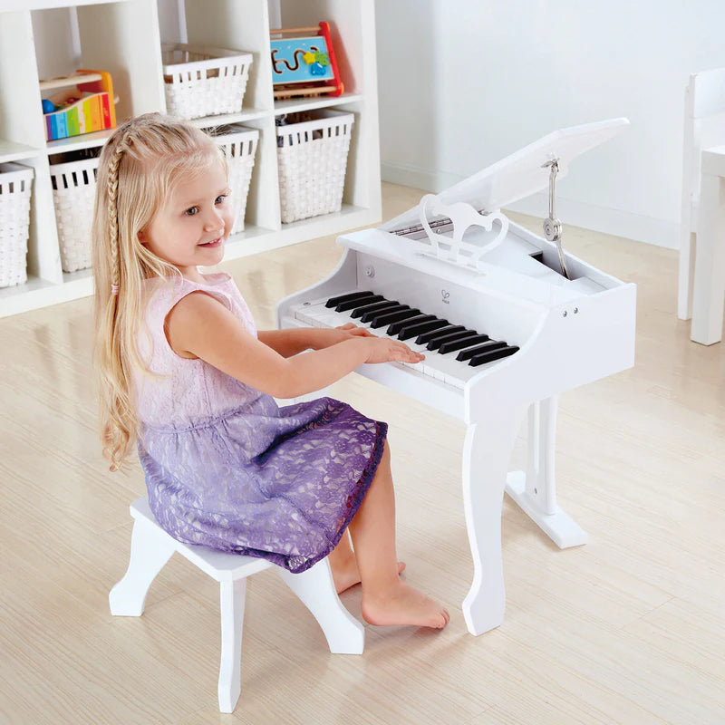 Hape Deluxe White Grand Piano | Hape