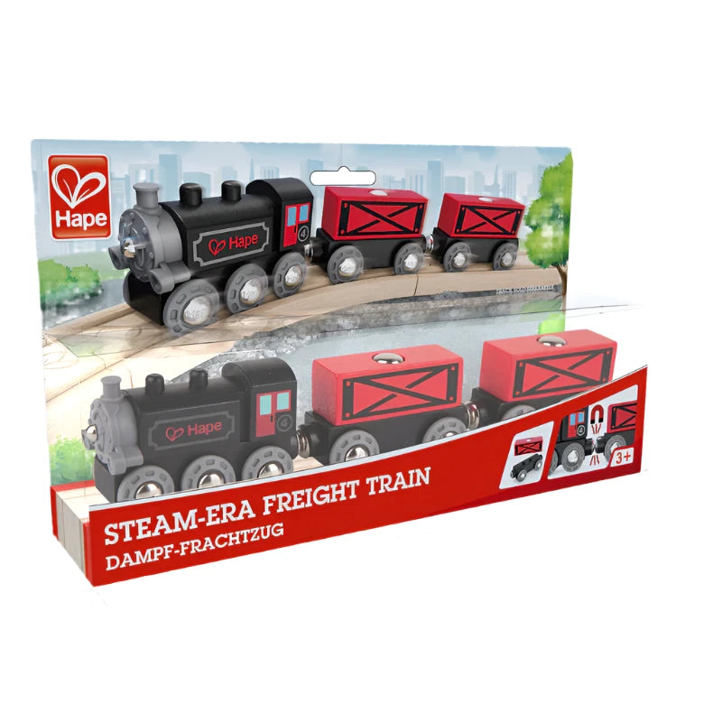 STEAM-ERA FREIGHT TRAIN | Hape