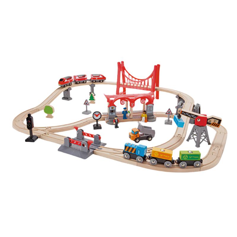 Busy City Rail Set | Hape