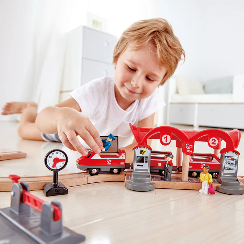 Busy City Rail Set | Hape