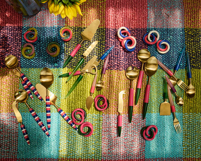 Bejewelled Cheese Knife Set  | Kip & Co