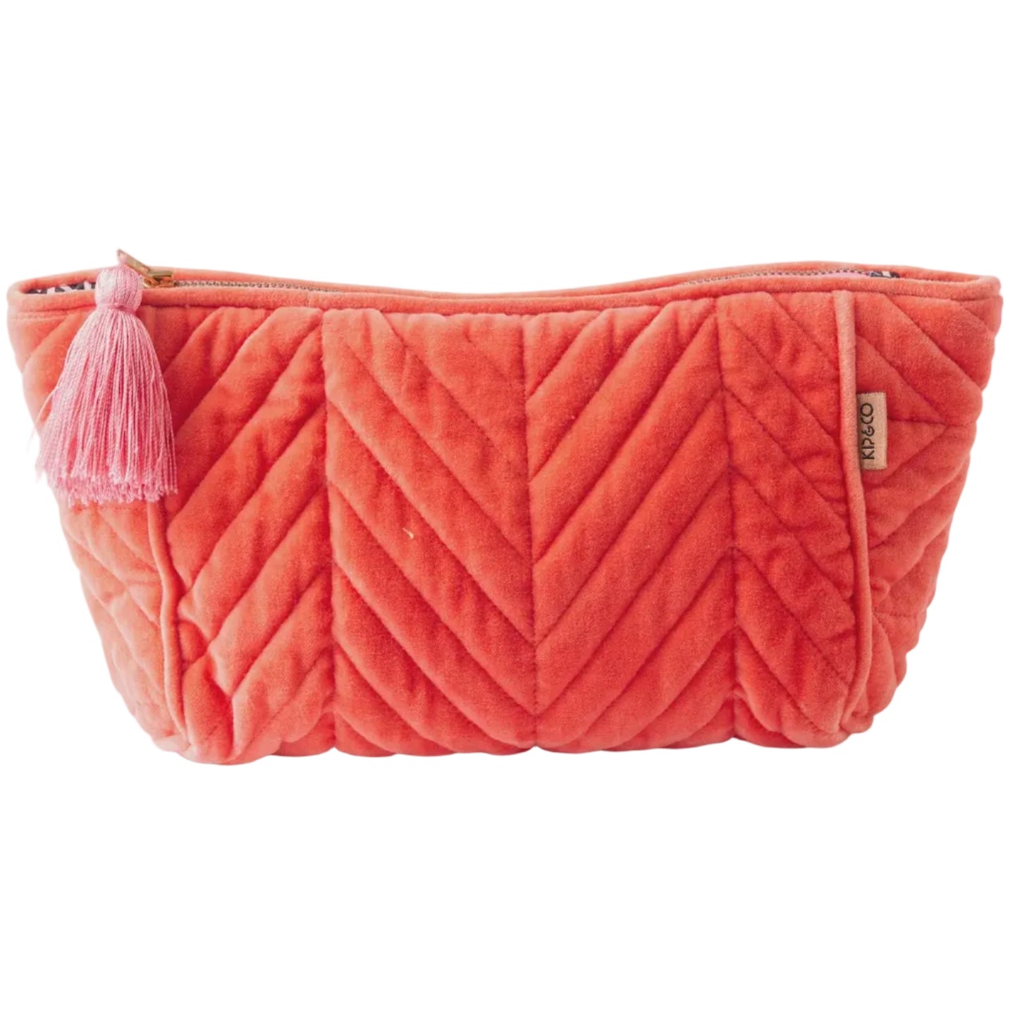 Poppy Queen Velvet Toiletry Bag | Kip & Co