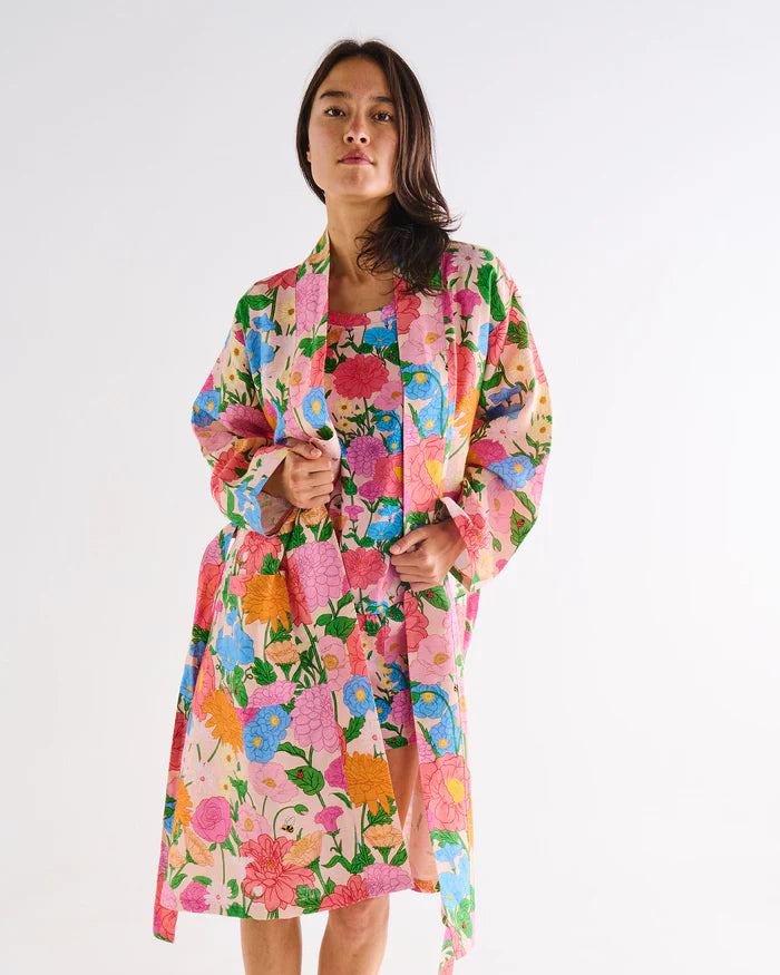 Follow The Sun Linen Robe | Kip & Co