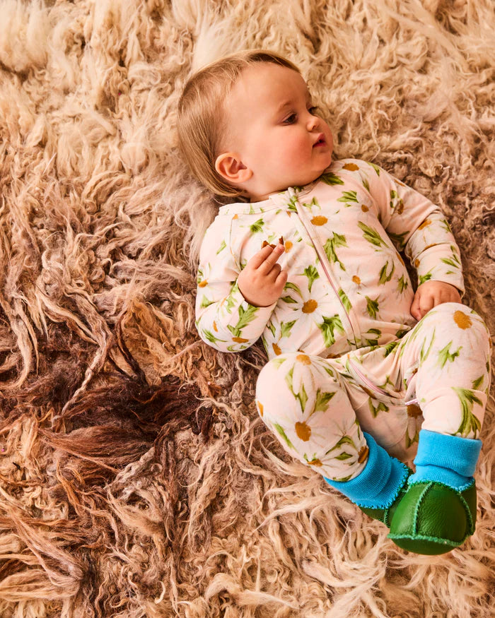 Green Baby Booties | Kip & Co