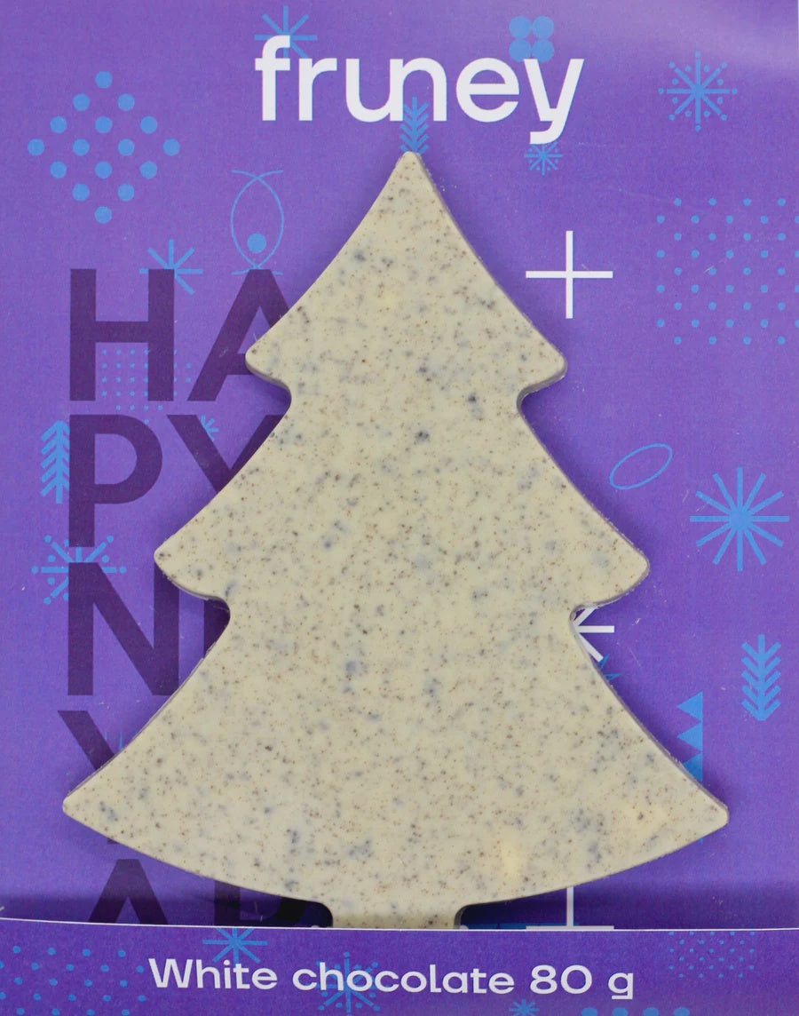 Handcrafted White Chocolate Christmas tree | Fruney