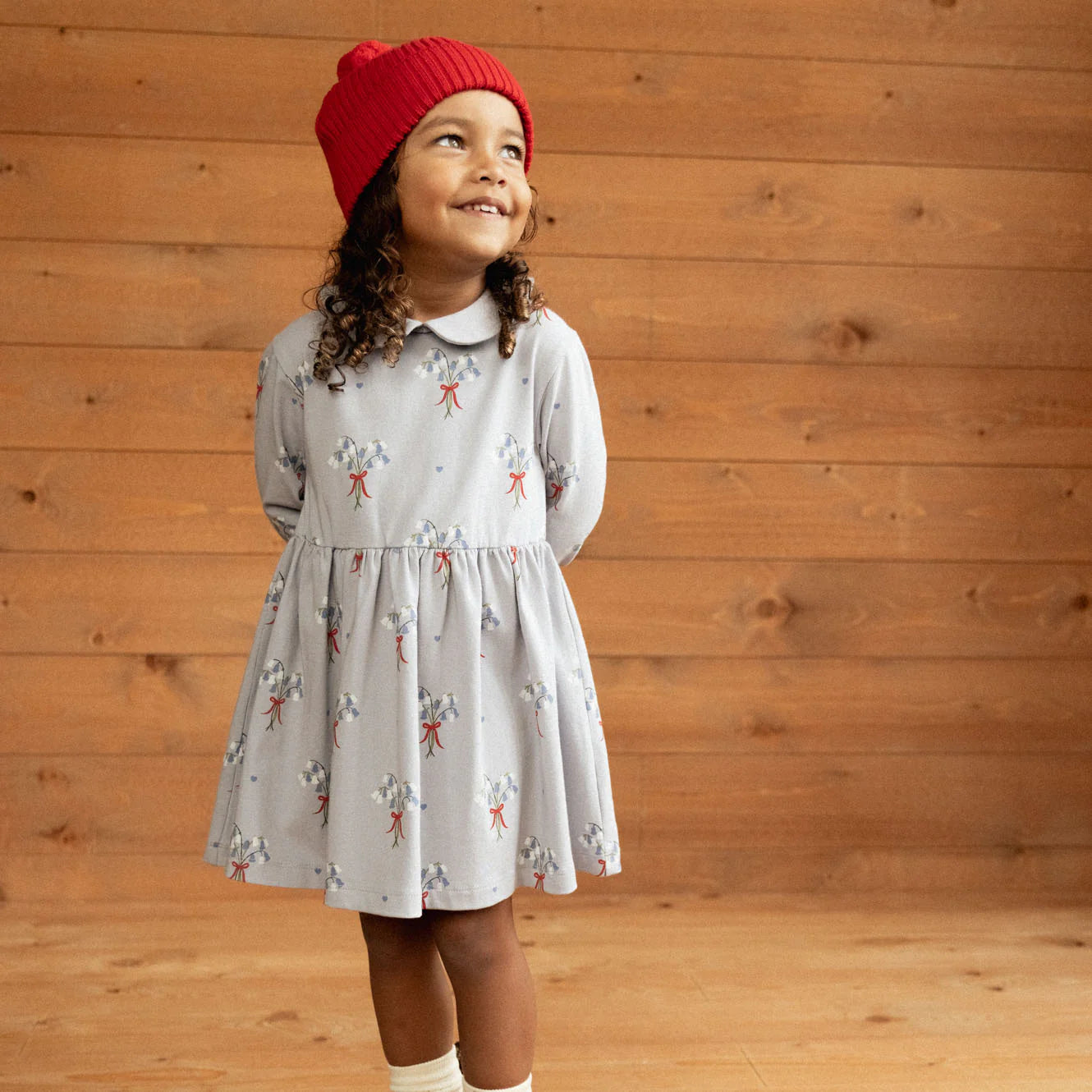 AGNES DRESS - Bluebelle Print | Nature Baby