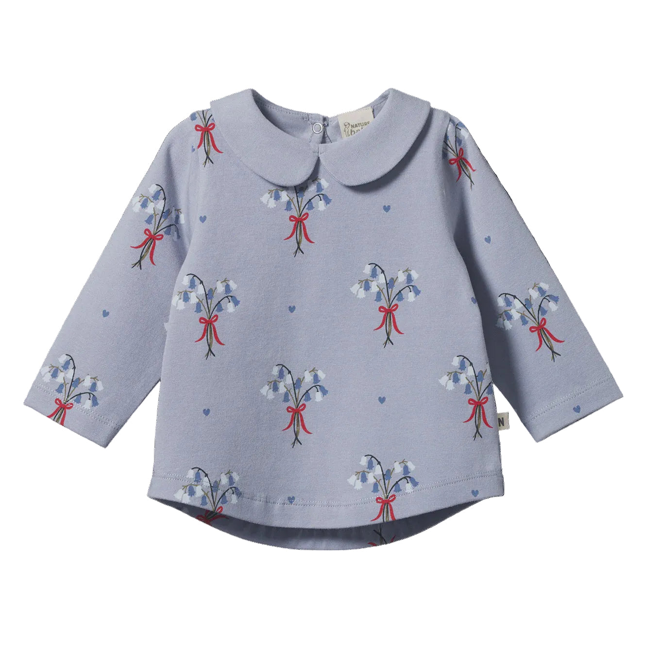 AGNES TOP - Bluebelle Print | Nature Baby