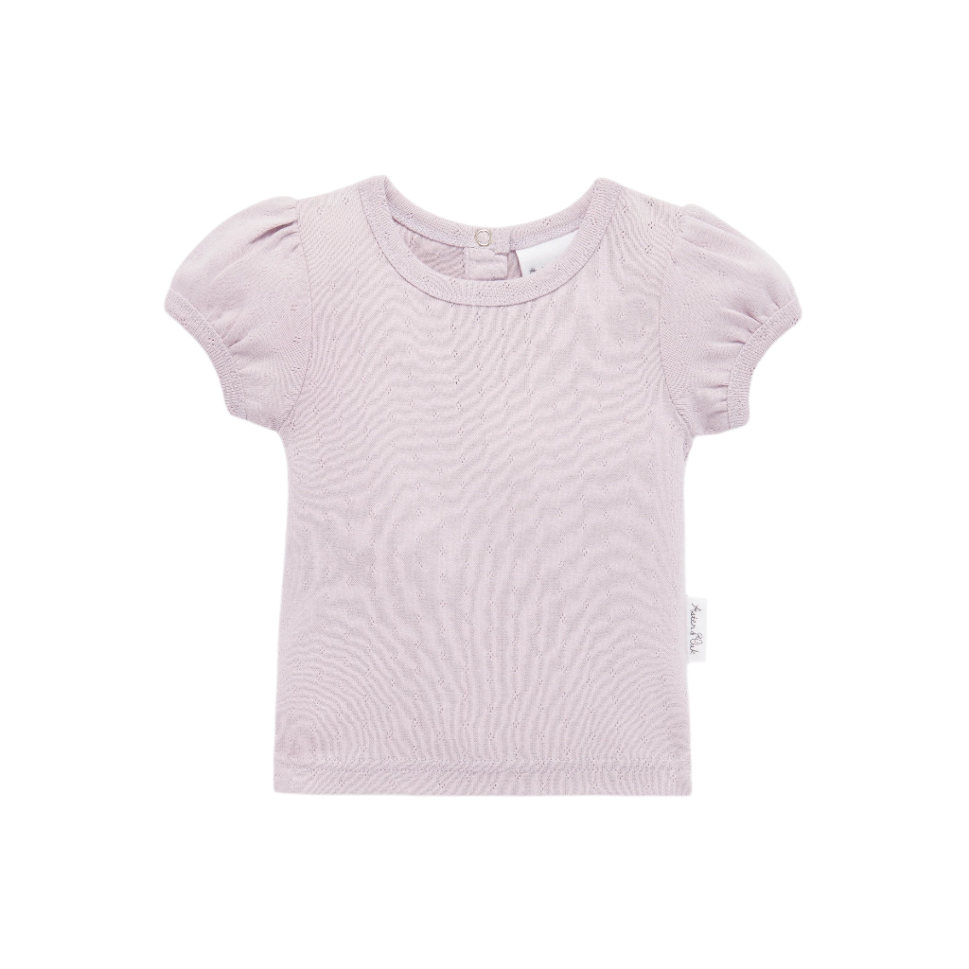 Iris Pointelle Puff Top | Aster & Oak