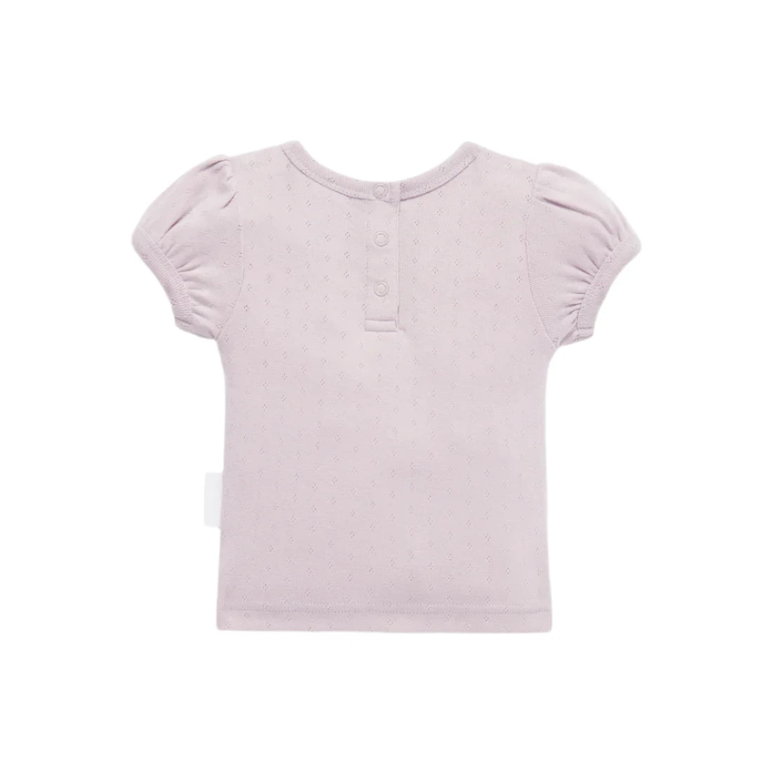 Iris Pointelle Puff Top | Aster & Oak