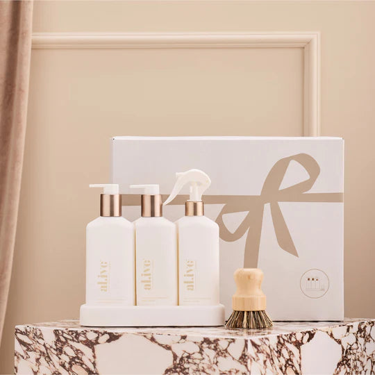 Kitchen Rituals Gift Set - Lemon Myrtle & Honeydew | al.ive