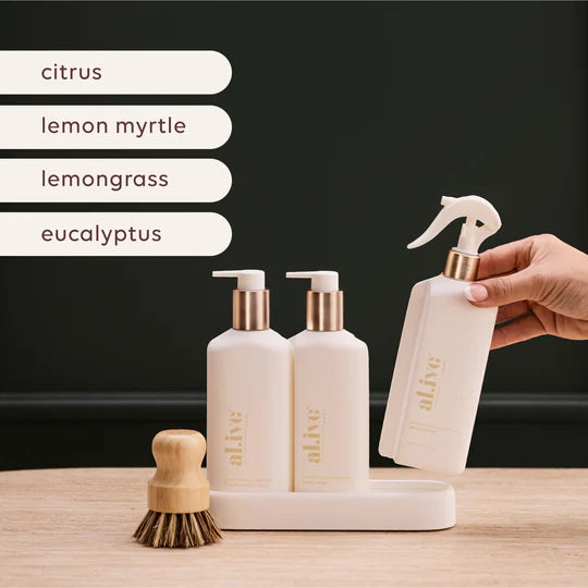 Kitchen Rituals Gift Set - Lemon Myrtle & Honeydew | al.ive