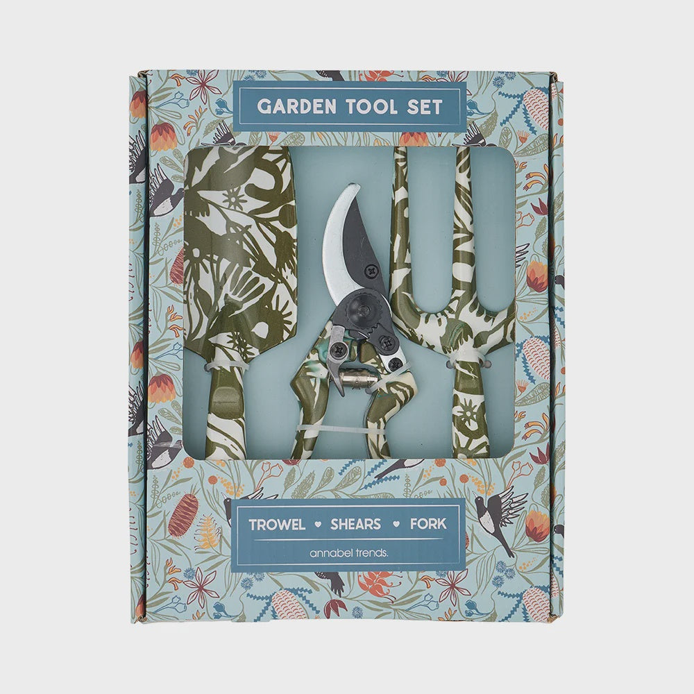 Garden Tool Set 3pcs - Abstract Gum | Annabel Trends