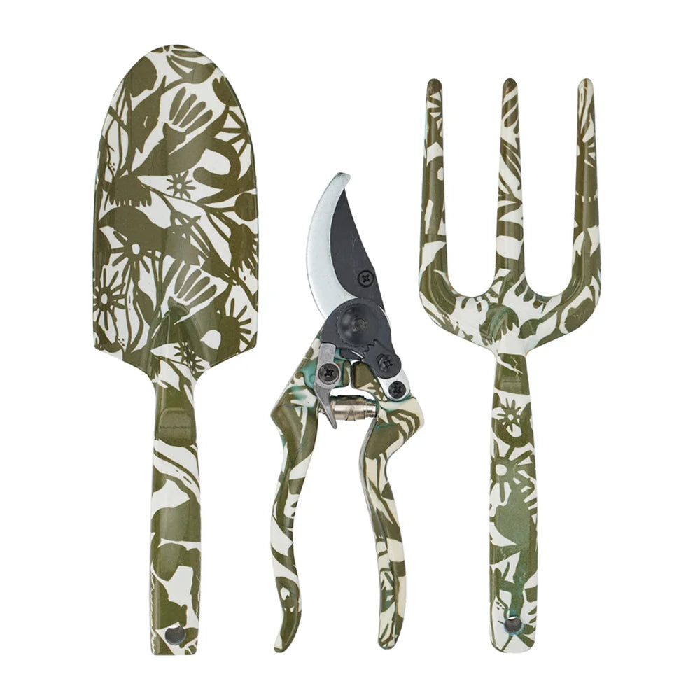 Garden Tool Set 3pcs - Abstract Gum | Annabel Trends