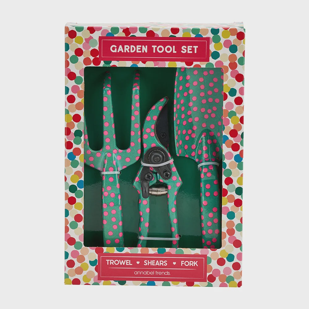 Garden Tool Set 3pcs - Confetti | Annabel Trends