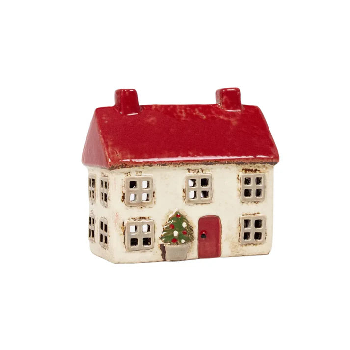 Alsace Tea Light Cottage Christmas Stone | French Country