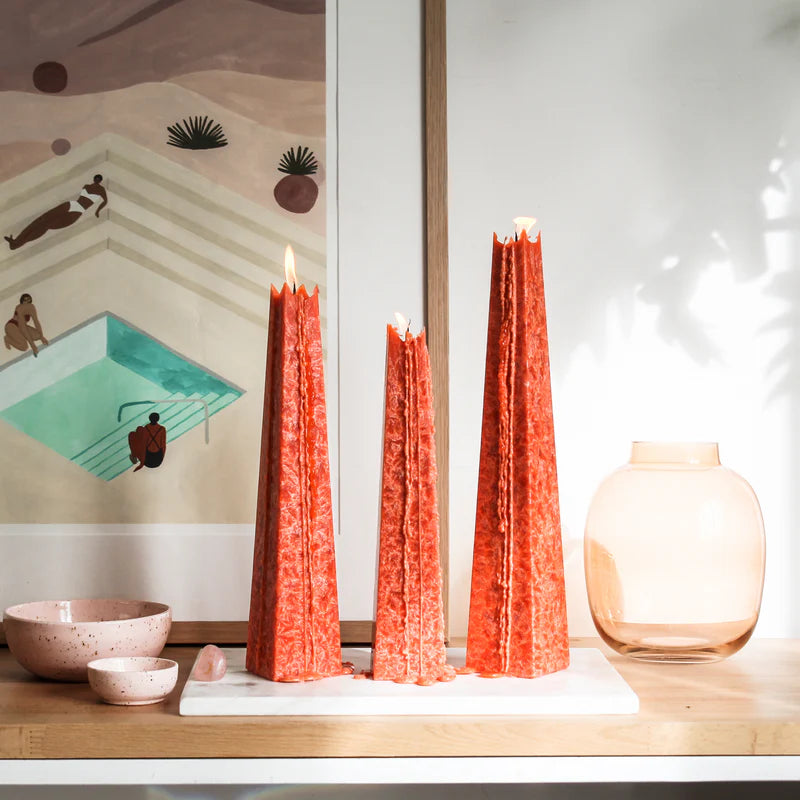 Guava Passion Icicle Candles | Living Light