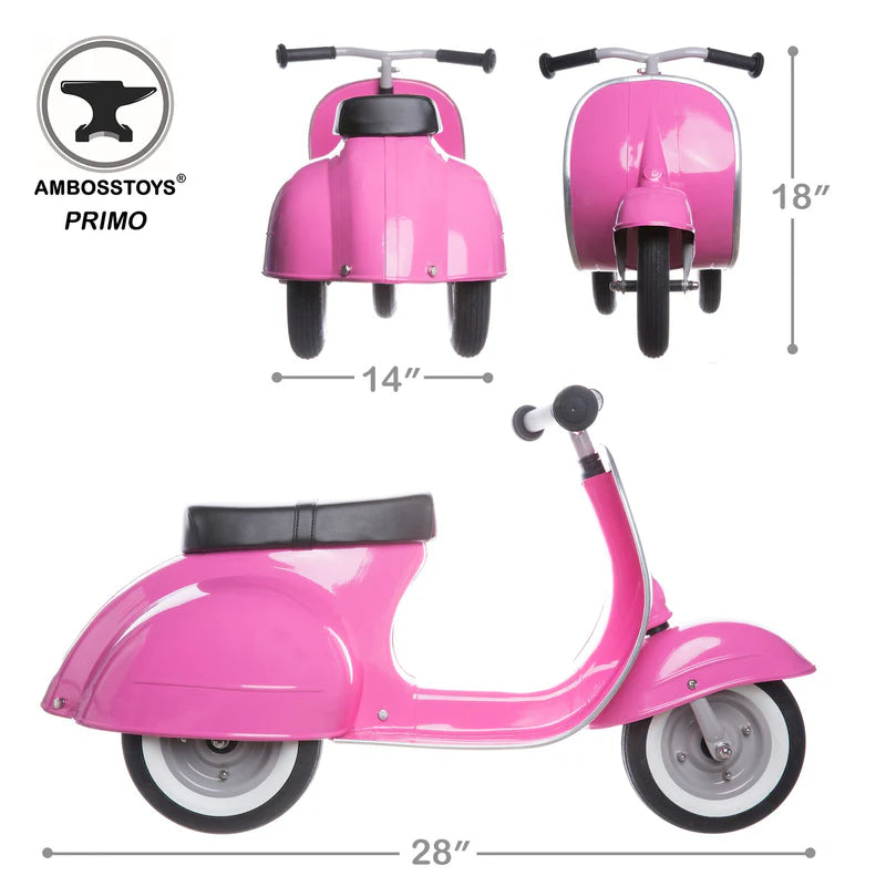 Primo ride-on Scooter Pink | Ambosstoys