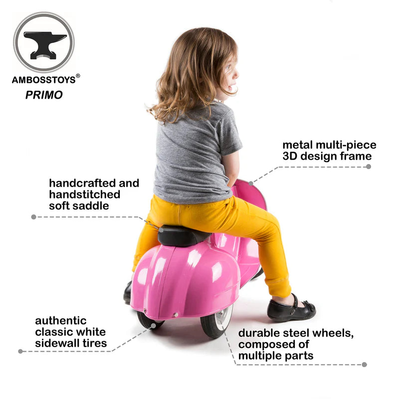 Primo ride-on Scooter Pink | Ambosstoys