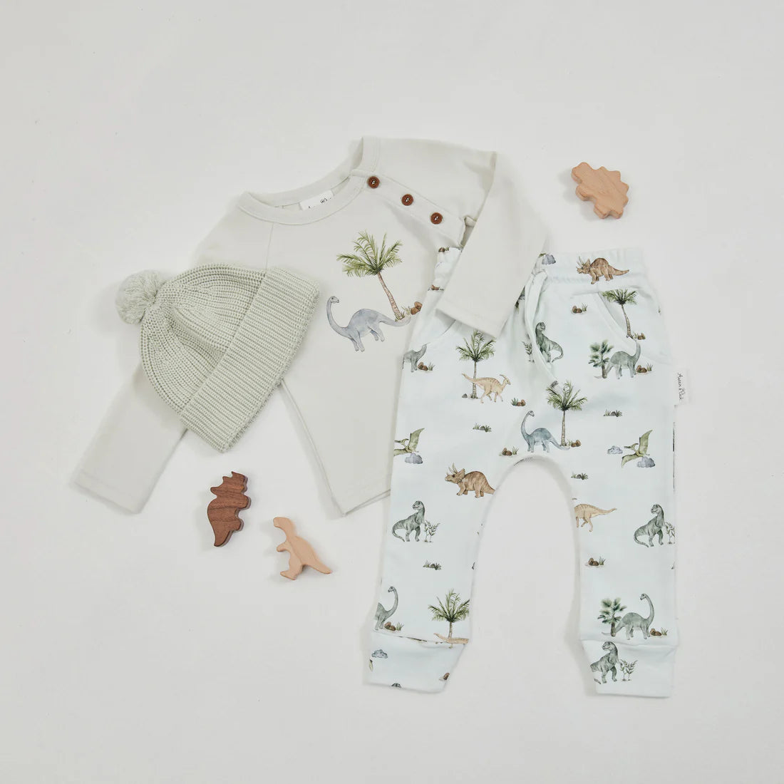 Dinosaur Harem Pants | Aster & Oak