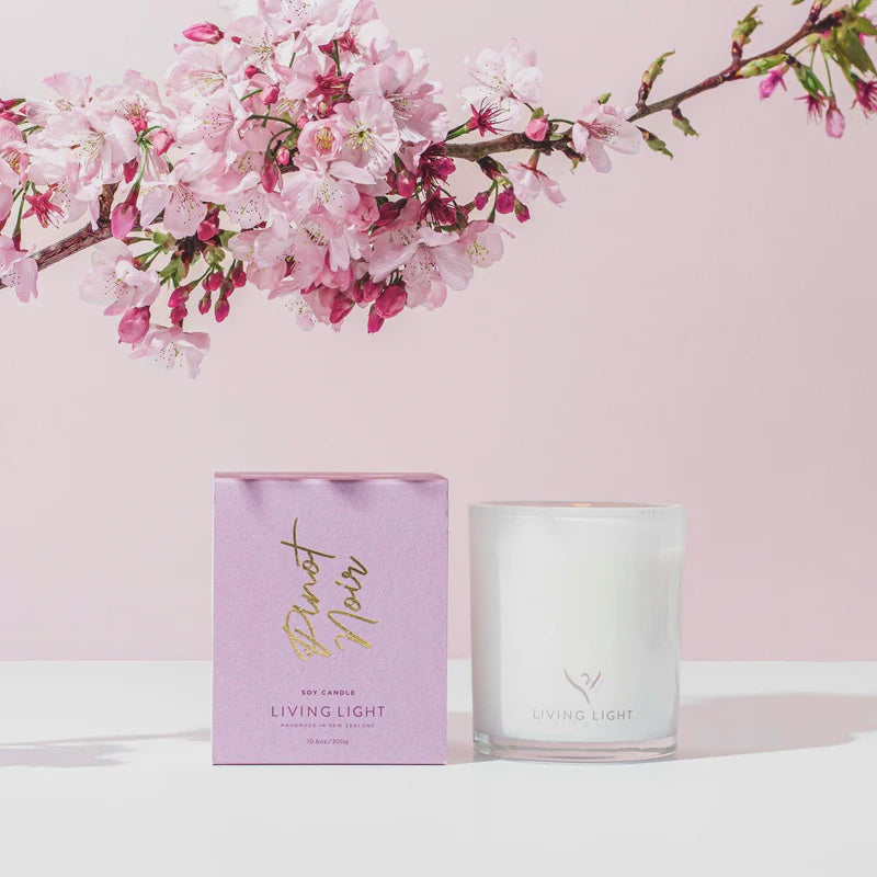 Pinot Noir Soy Candle Large | Living Light